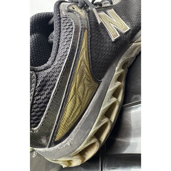 New Balance MR8509BK Zip Running Shoes Men’s Size 10 Black Gold Silver Retro main image 15
